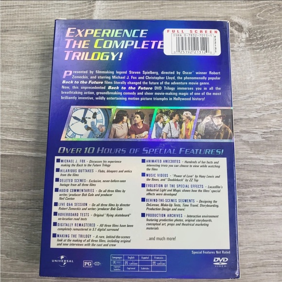 Back To The Future - The Complete Trilogy DVD Box Set - Picture 2 of 5